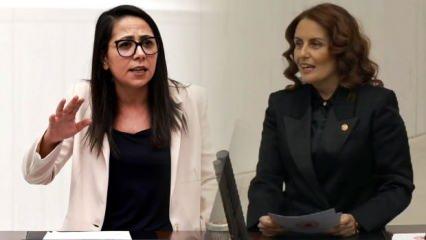 TBMM'den TİP'li Sera Kadigil'e ceza! AK Partili vekile skandal hakaret: Şerefsiz!
