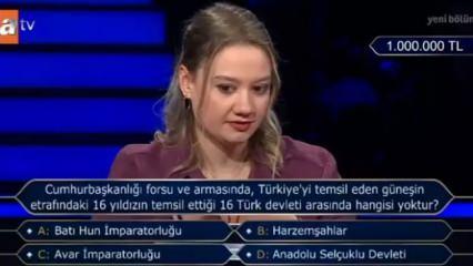 1 MİLYON TL'LİK SORU: Cumhurbaşkanlığı forsundaki 16 devlet arasında Türk olmayan hangisidir?
