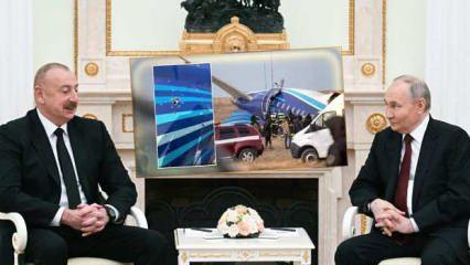 Azerbaycan uçağı düştü: Putin, Aliyev'den özür diledi