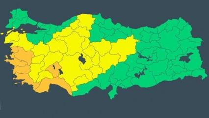 Bu illerde yaşayanlar dikkat! AFAD'dan sağanak ve fırtına uyarısı