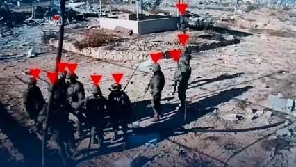 Gazze'de çatışmalar devam ediyor... Askerlerin öldürüldüğü anlar paylaşıldı