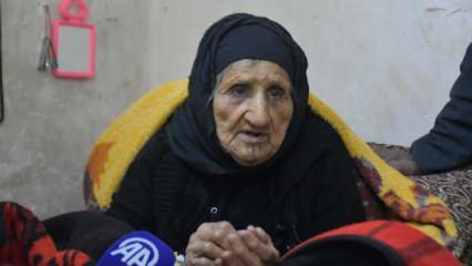 Irak'taki 122 yaşındaki Emşe Aslan Osmanlı'yı hasretle yad ediyor