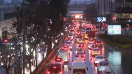 İstanbul'da trafik yoğunluğu yüzde 89’a ulaştı