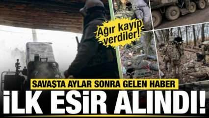 Rusya Ukrayna savaşında bir ilk yaşandı! İlk esir alındı