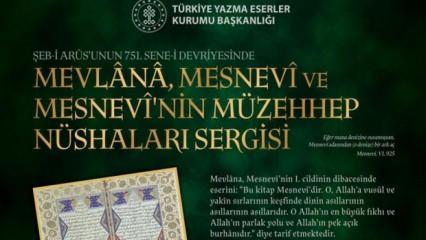 Şeb-i Arûs’unun 751. Yıl Dönümünde Mevlânâ ve Mesnevi’yi Anlama Programı