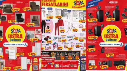 ŞOK Aktüel 28-31 Aralık Kataloğu! Mutfak Masa Seti, Ayakkabılık, Oyuncu bilgisayarı, Kurutma Makinesi...