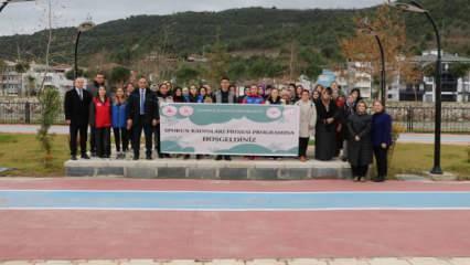 "Sporun kadınları" projesi Taşova'da hayata geçti