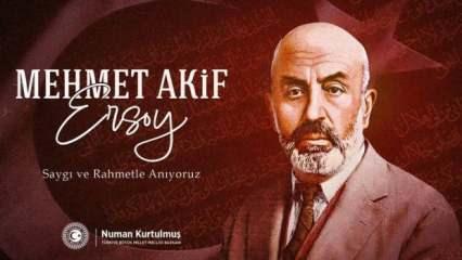 TBMM Başkanı Kurtulmuş'tan Mehmet Akif Ersoy paylaşımı