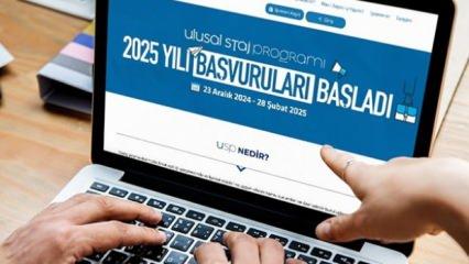 Ulusal Staj Programı başvuruları nereden, nasıl yapılır? 800 bin öğrenci faydalanacak!