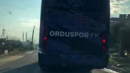 3. Lig ekibinin otobüsü Suriye'de görüldü! Kulüpten açıklama geldi
