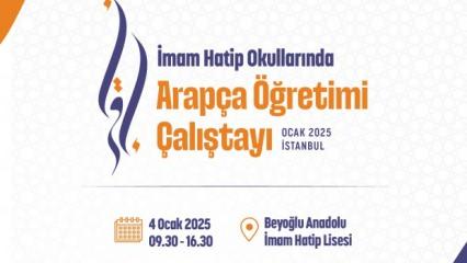 Arapça öğretimi çalıştayda ele alınacak