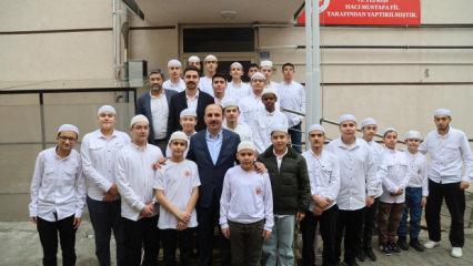 Başkan Altay yılın son g&uuml;n&uuml;nde hafızlık &ouml;ğrencileriyle buluştu