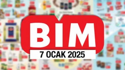 BİM 7 Ocak 2025 Salı aktüel ürünler kataloğunda şok indirimler!