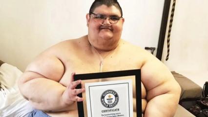 Bir d&ouml;nemin en kilolu insanıydı... Meksikalı rekortmen yaşamını yitirdi! 