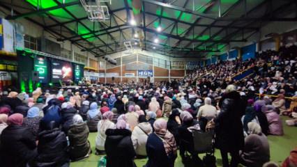Bosna'da yılbaşı &ouml;ncesi geleneksel "Kur'an Gecesi" d&uuml;zenlendi