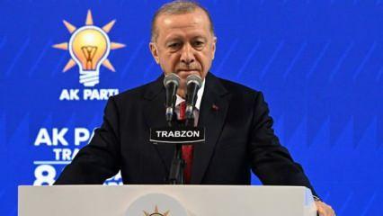 Cumhurbaşkanı Erdoğan'dan Trabzonspor'a müjde!