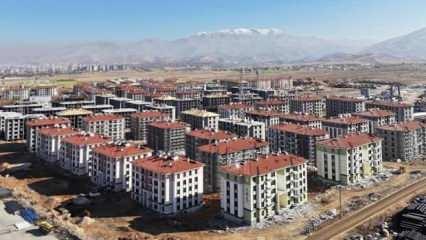 Deprem bölgesinde 201 bin konutun yapımı tamam! 