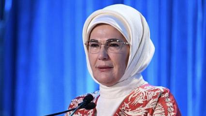 Emine Erdoğan'da yeni yıl mesajı