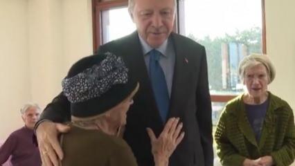 Erdoğan'ın "Biz varız" sözü Darülaceze sakininin yalnızlığına merhem oldu