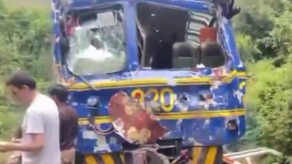 Peru&rsquo;da  akılalmaz kaza! Tren kazasında  1 kişi &ouml;ld&uuml;