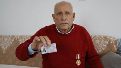 Kıbrıs gazisi olduğunu harekattan 50 yıl sonra öğrendi