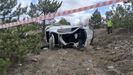 Kütahya'da feci kaza: 1 kişi hayatını kaybetti