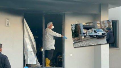 MS hastası kadın elektrikli sobadan çıkan yangında öldü