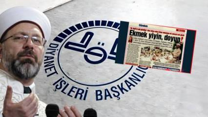Sözcü için hesap vakti! Ekmek yalanıyla ilgili harekete geçildi! Diyanet'ten açıklama