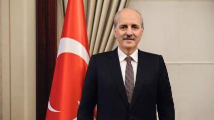 TBMM Başkanı Kurtulmuş'tan Kandil mesajı