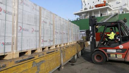 T&uuml;rkiye Sigorta ve T&uuml;rk Kızılay iş birliğiyle Gazze&rsquo;ye destek