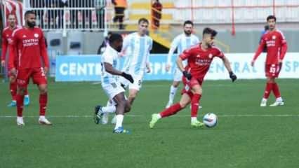 Ümraniyespor ile Erzurumspor puanları paylaştı