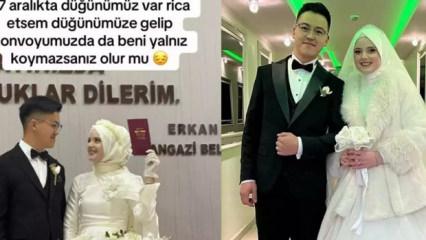 Kırgız damat Kutkeldi "Kimsem yok" dedi! Bursalılar d&uuml;ğ&uuml;ne akın etti!