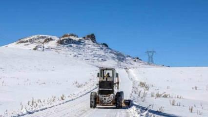 493 yerleşim yerinin yolu ulaşıma kapandı