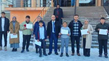 Ardahan’daki Kuran-ı Kerim’i güzel okuma yarışması ilgi odağı haline geldi