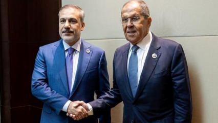Bakan Fidan Rus mevkidaşı Lavrov ile görüştü