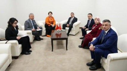 Bakan Tekin, Kırgızistan Eğitim ve Bilim Bakanı'yla görüştü