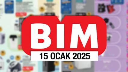 BİM 15 Ocak 2025 Çarşamba aktüel ürünler: Kaçırılmayacak fırsatlar!