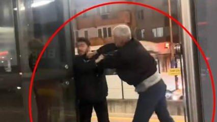 Bu ne kin bu ne öfke! Metroda ‘omuz attın’ dayağı