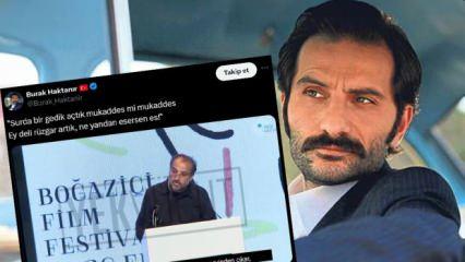 Burak Haktanır'dan manidar paylaşım: Surda bir gedik açtık 