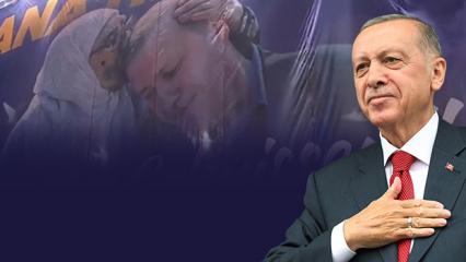 Cumhurbaşkanı Erdoğan'a Diyarbakır'da duygusal karşılama