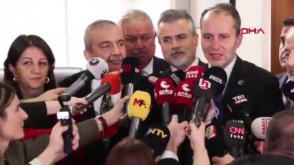 DEM Parti heyeti, Yeniden Refah Partisi ile görüştü