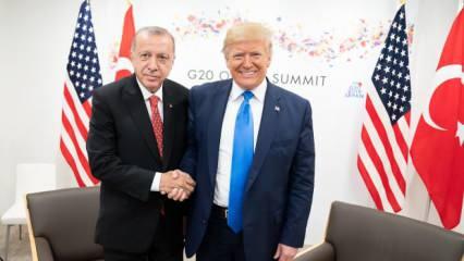 Son dakika! Donald Trump: Cumhurbaşkanı Erdoğan saygı duyduğum biri