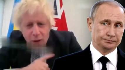 Eski İngiltere Başbakanı Boris Johnson'dan, Putin'e ağır hakaret: Seni aptal herif...