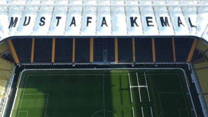 Atatürk'ün ismi Fenerbahçe'nin stadına işlendi!