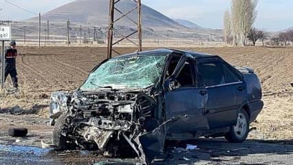 Nevşehir'de feci kaza: Otomobildeki baba ve oğlu hayatını kaybetti!