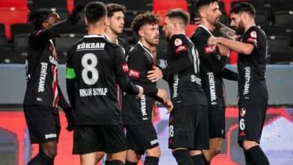 Gaziantep FK kupada farklı kazandı