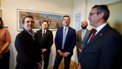 İmamoğlu dini değerleri aşağılayan karikatüriste kültür evi açtı!