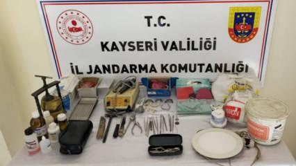 Kayseri'de sahte diş hekimi gözaltına alındı