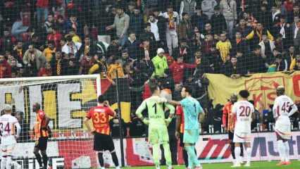 Kayserispor-Galatasaray maçındaki olaylarda yeni gelişme! 10 taraftar...