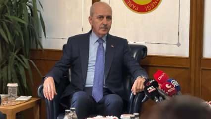 Kurtulmuş: Anayasa ve İmralı görüşmeleri paralel süreçler değildir